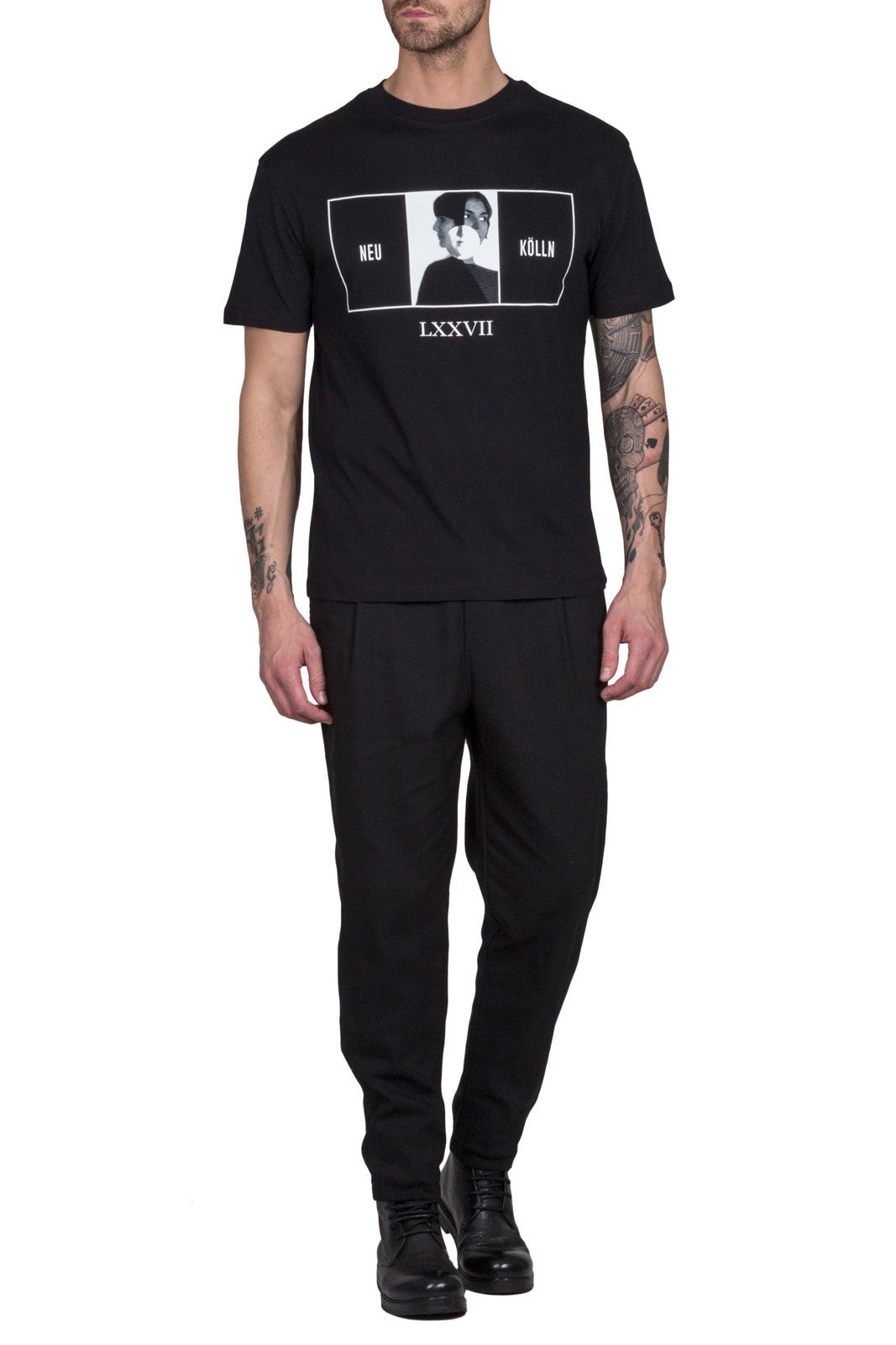 Portrait Basic Jersey T-Shirt