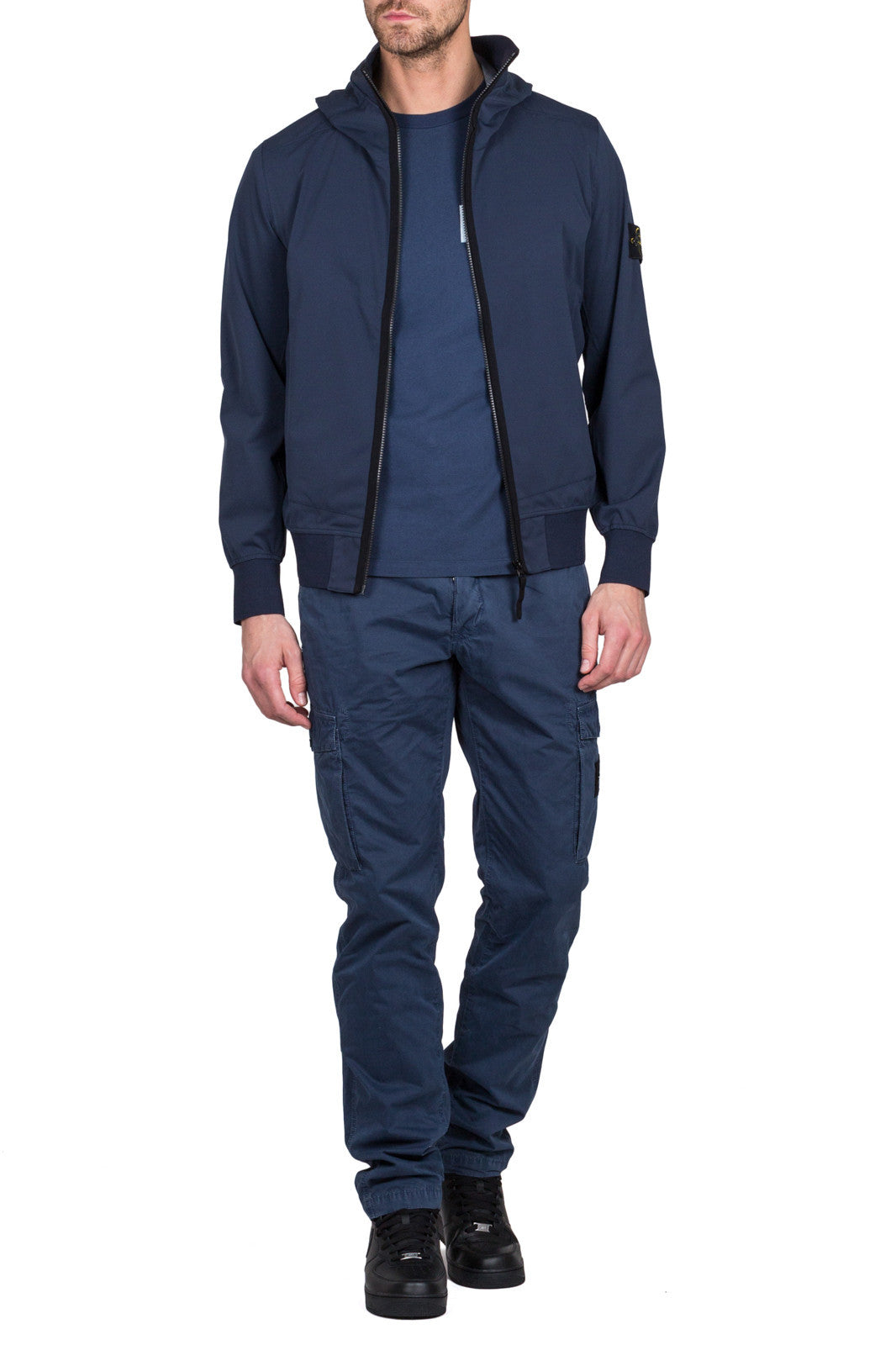 42026 Light Soft Shell Si Check Grid Jacket