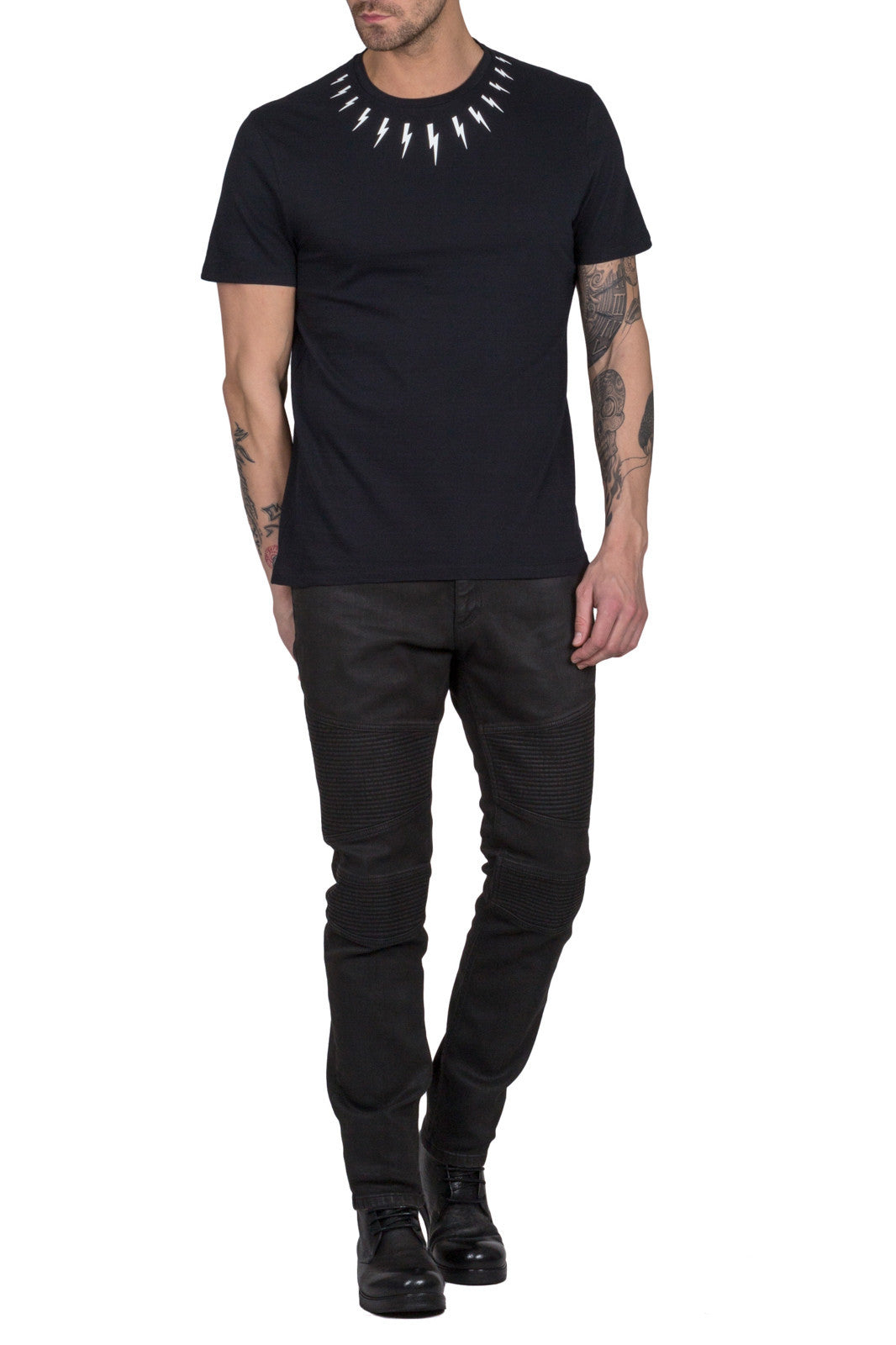 Single Fairisle Thinderbolt T-Shirt