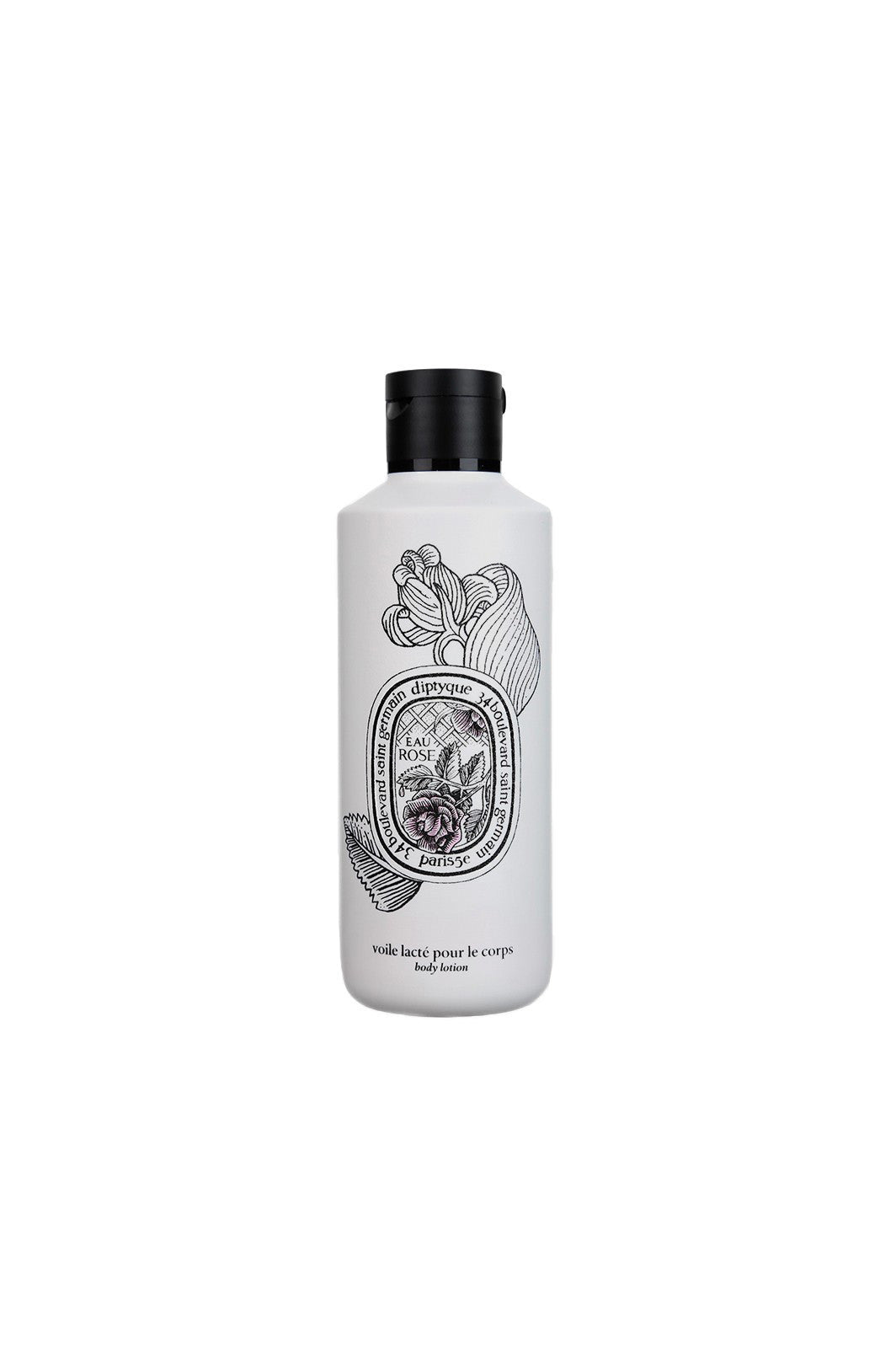 Voile Lacte Corps Eau Rose 200 Ml