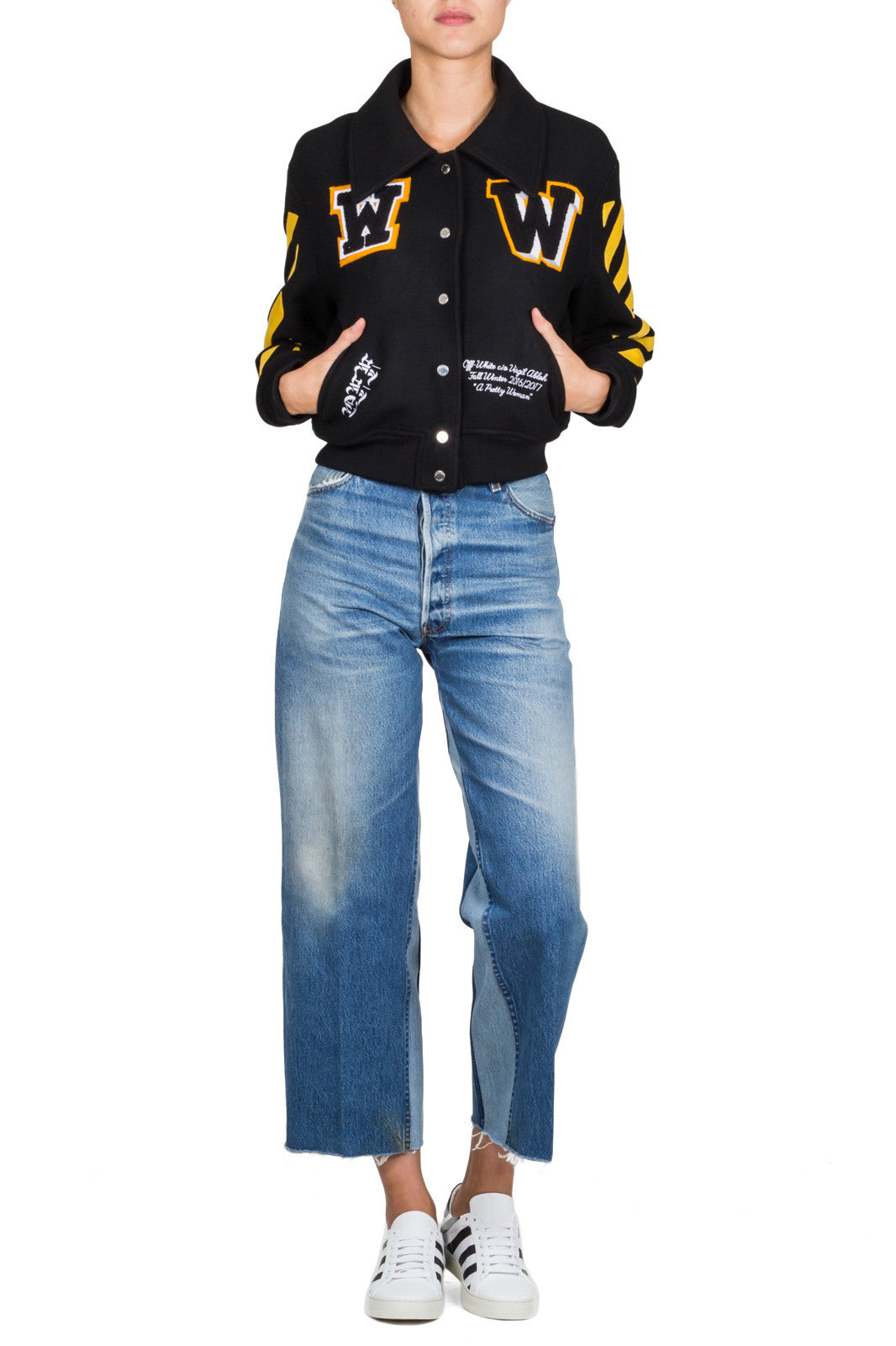 Wide Leg Denim Patch