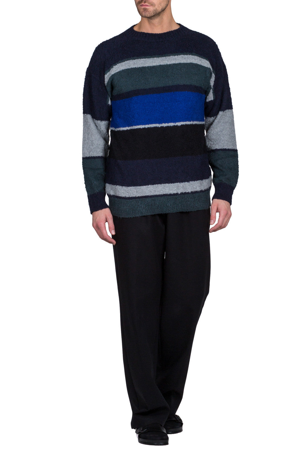 Stripe Knit Pullover