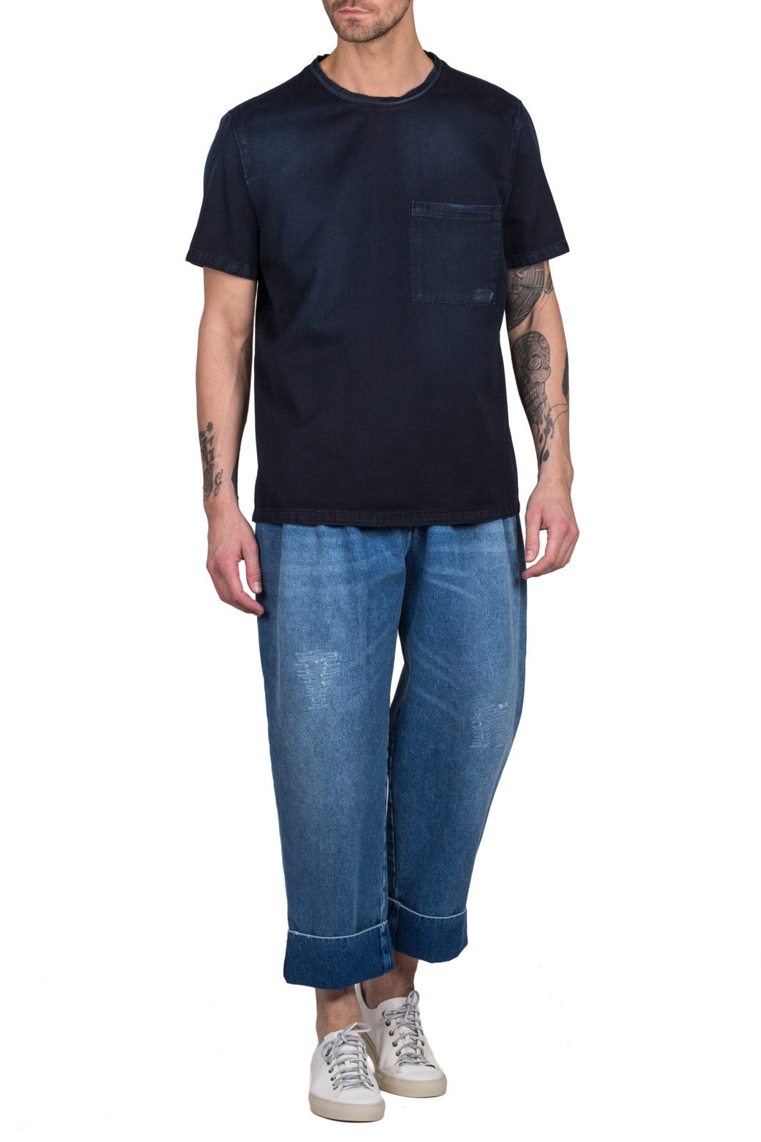 Denim Effect T-Shirt