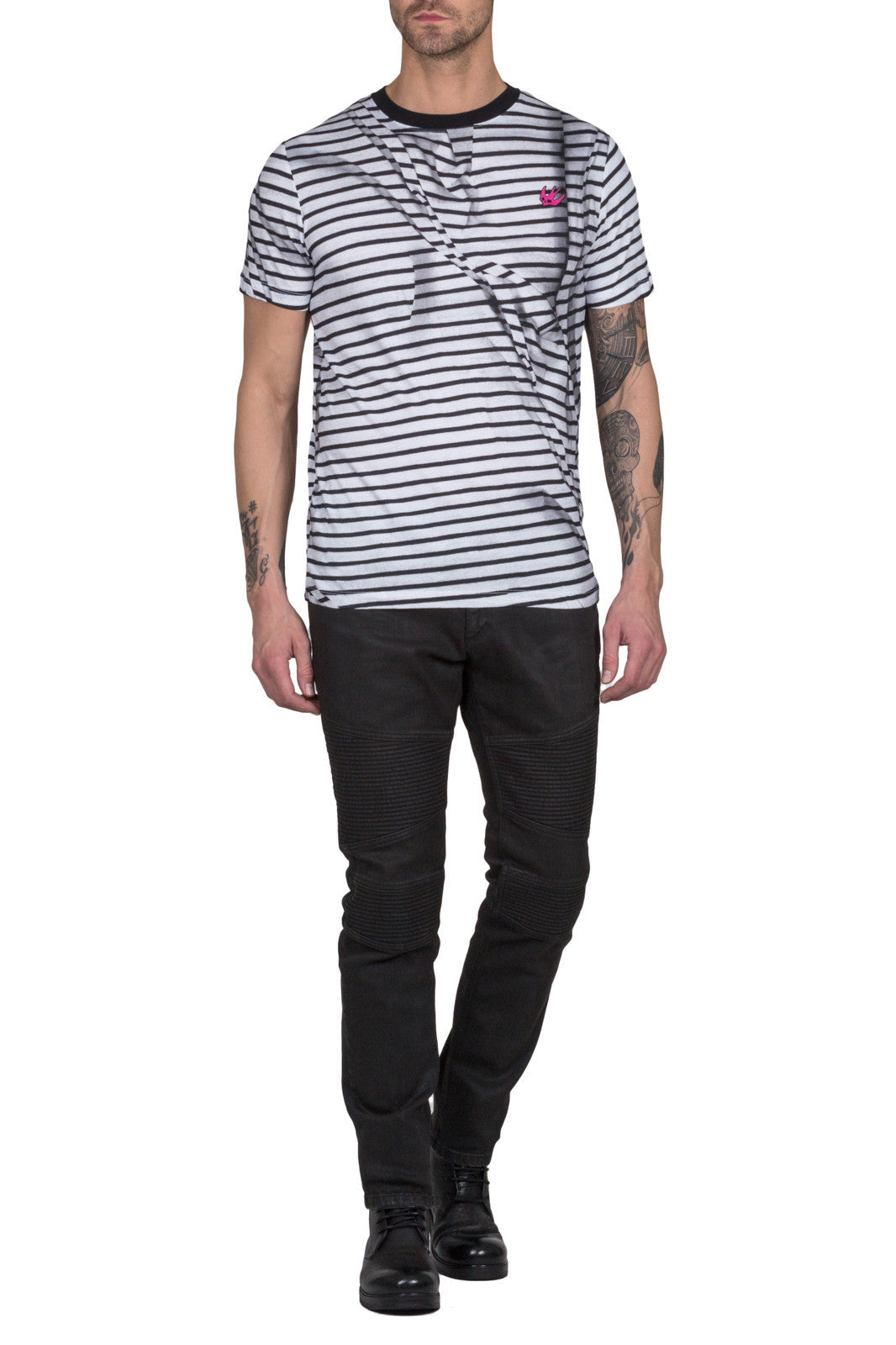 Swallow Striped T-Shirt