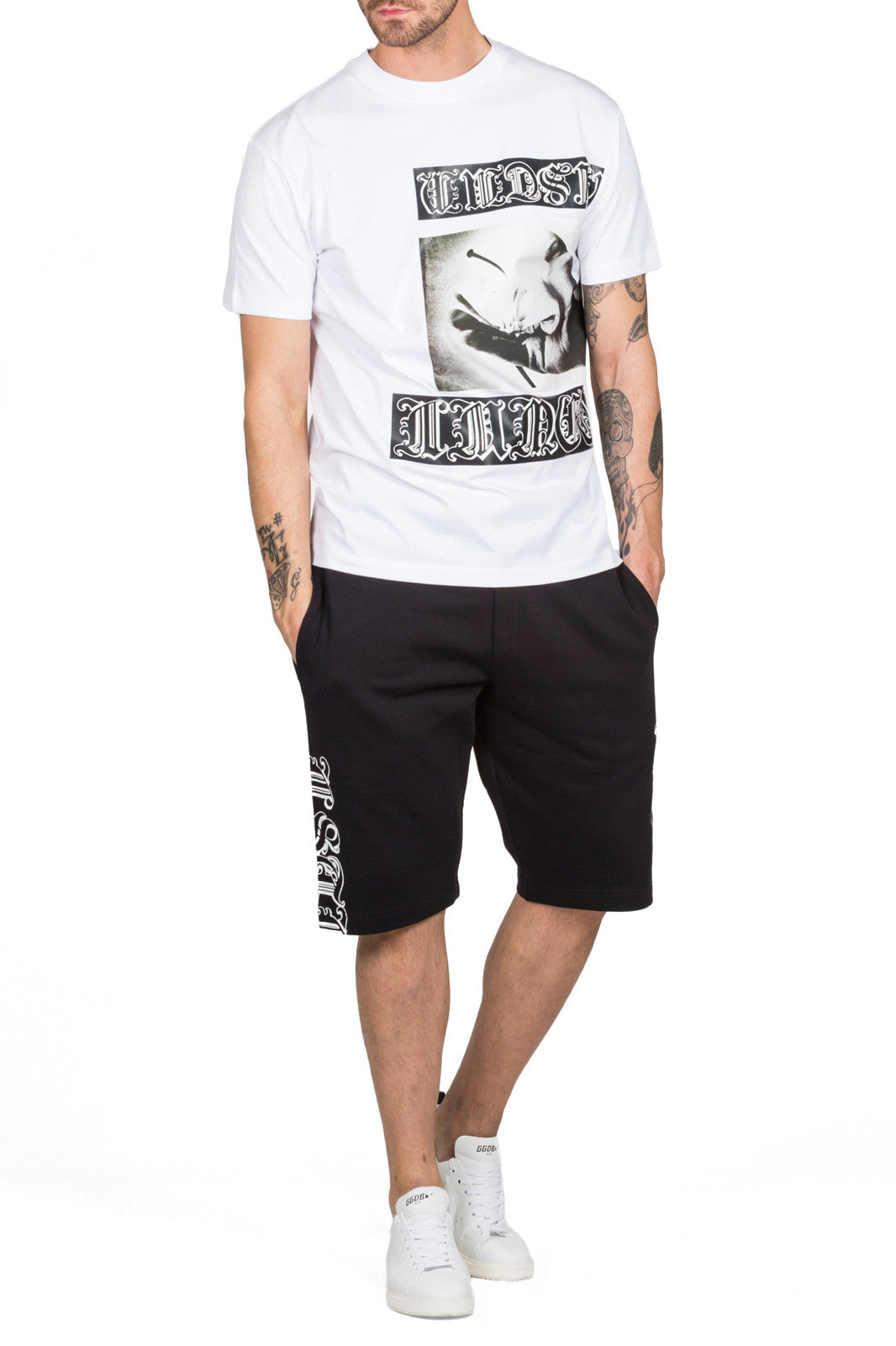 Goth Tattoo Print Tee