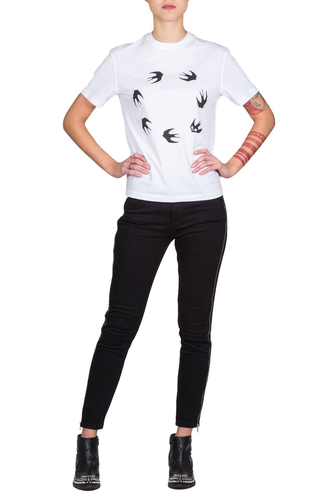 Swallow Print T-Shirt