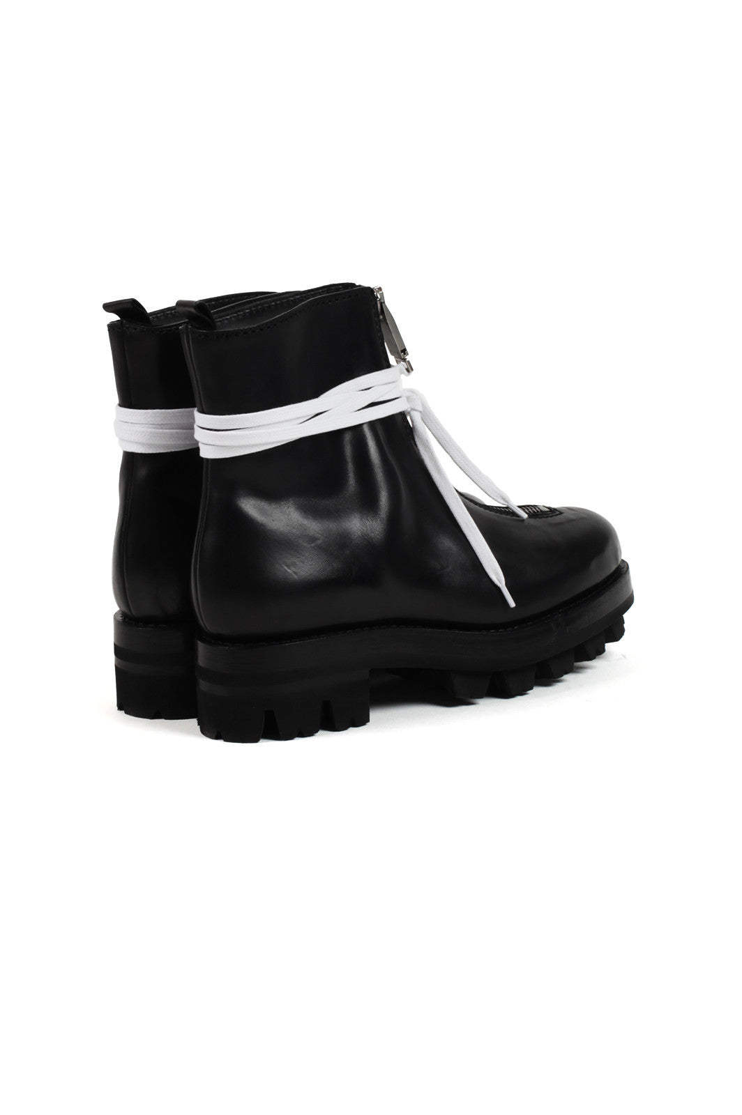 Tank Boot With Lace