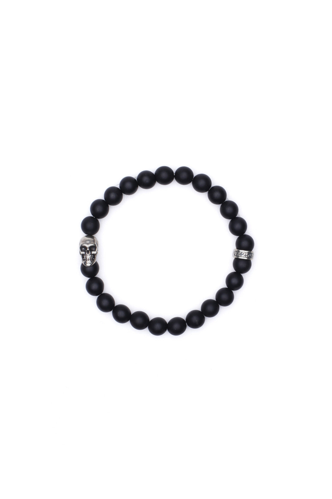 Black & Silver Skull Bracelet