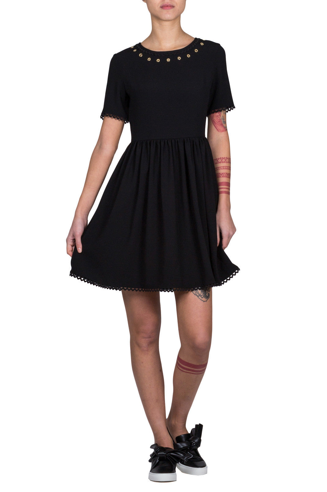 Fit And Flare Mini Dress