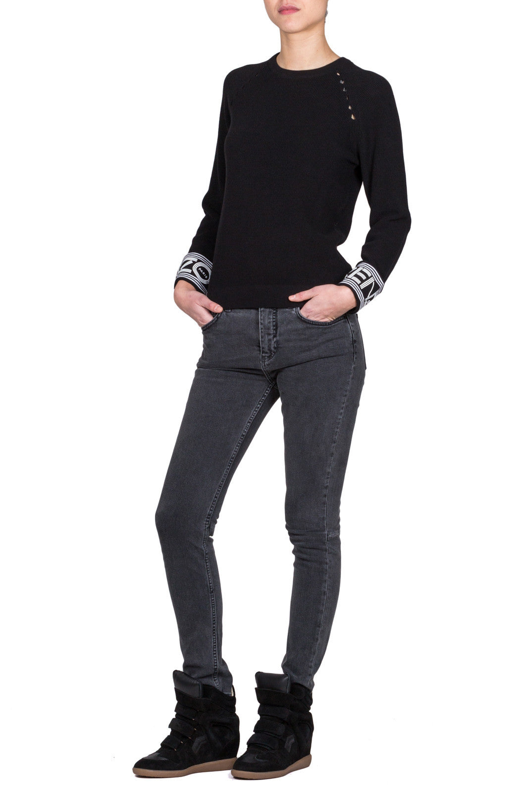 Ribbed Knit Sweater