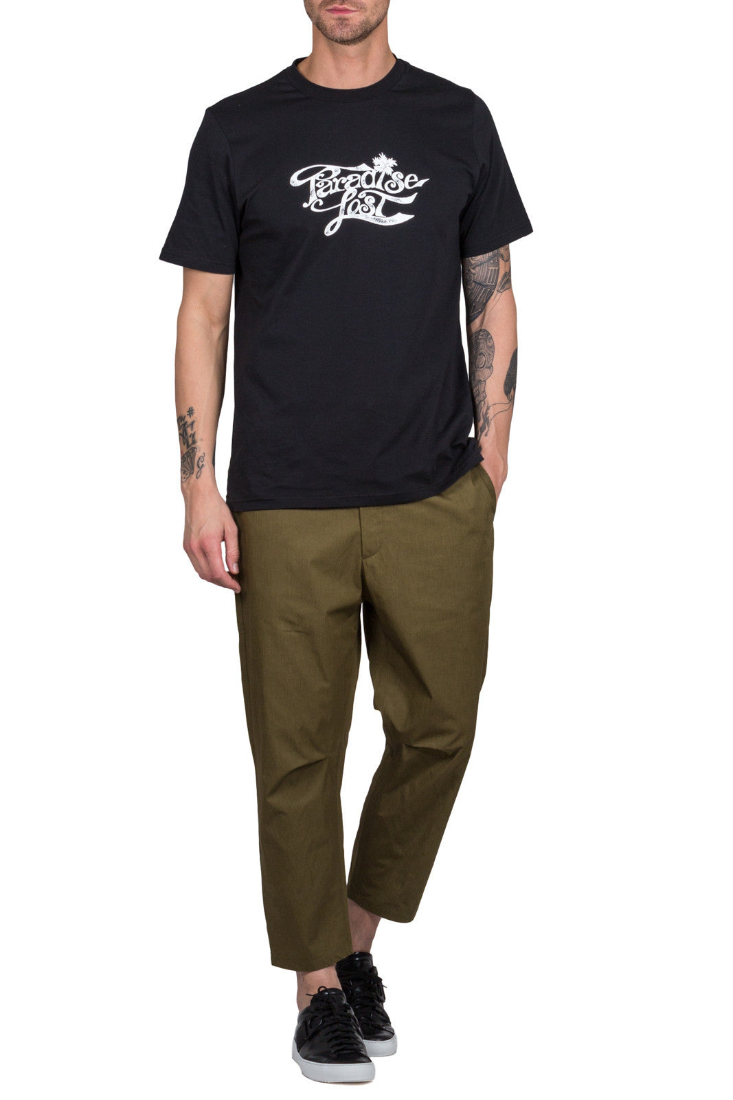 Cropped Isle Pant Green