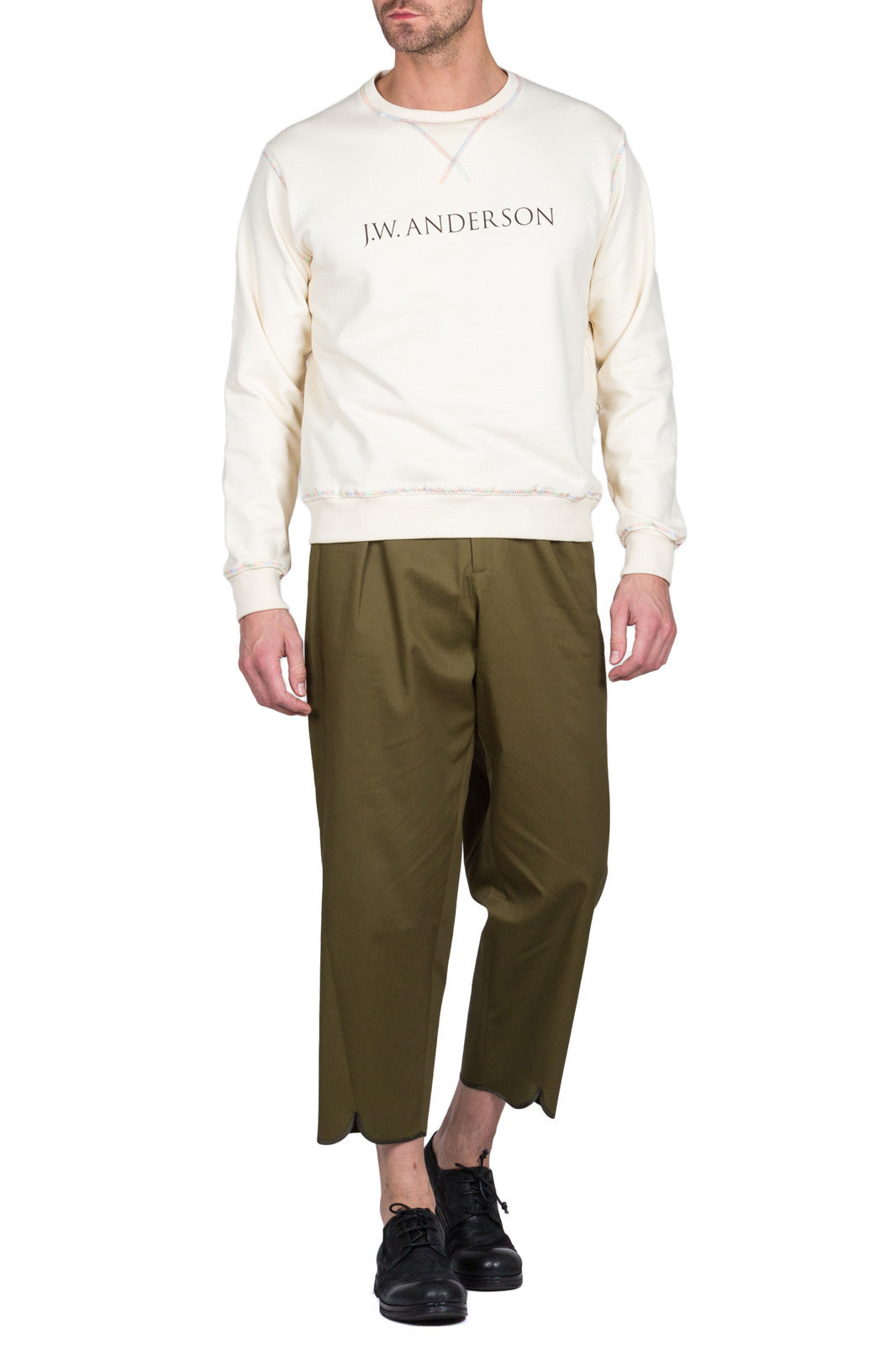 Branded Sweatshirt Rainbow Stitch
