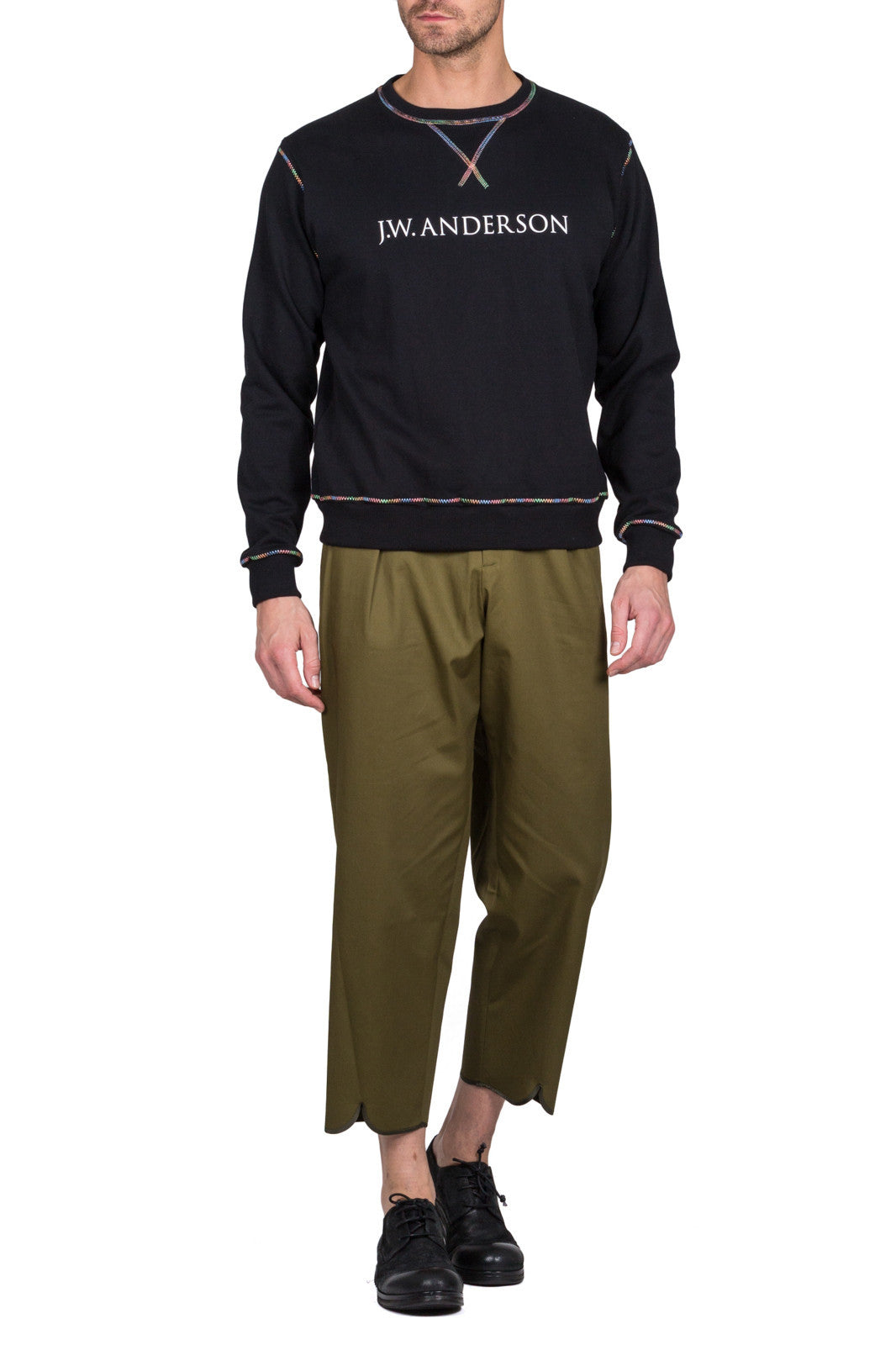 Branded Sweatshirt Rainbow Stitch