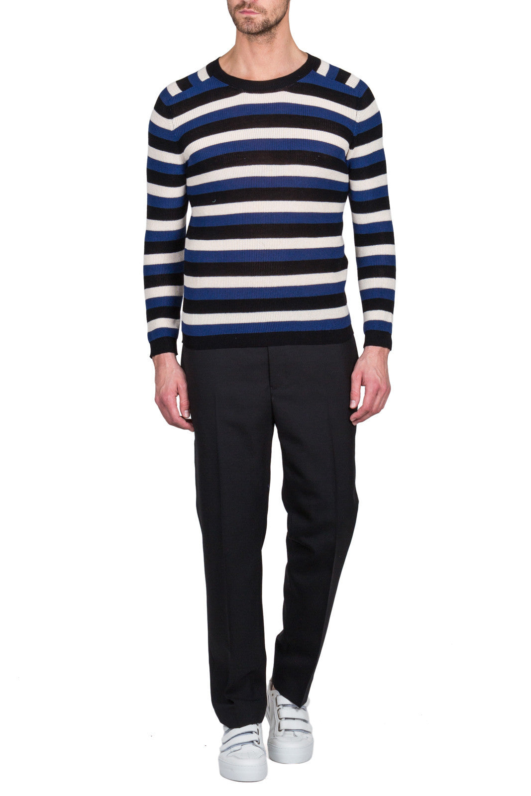 Striped Crewneck Sweater