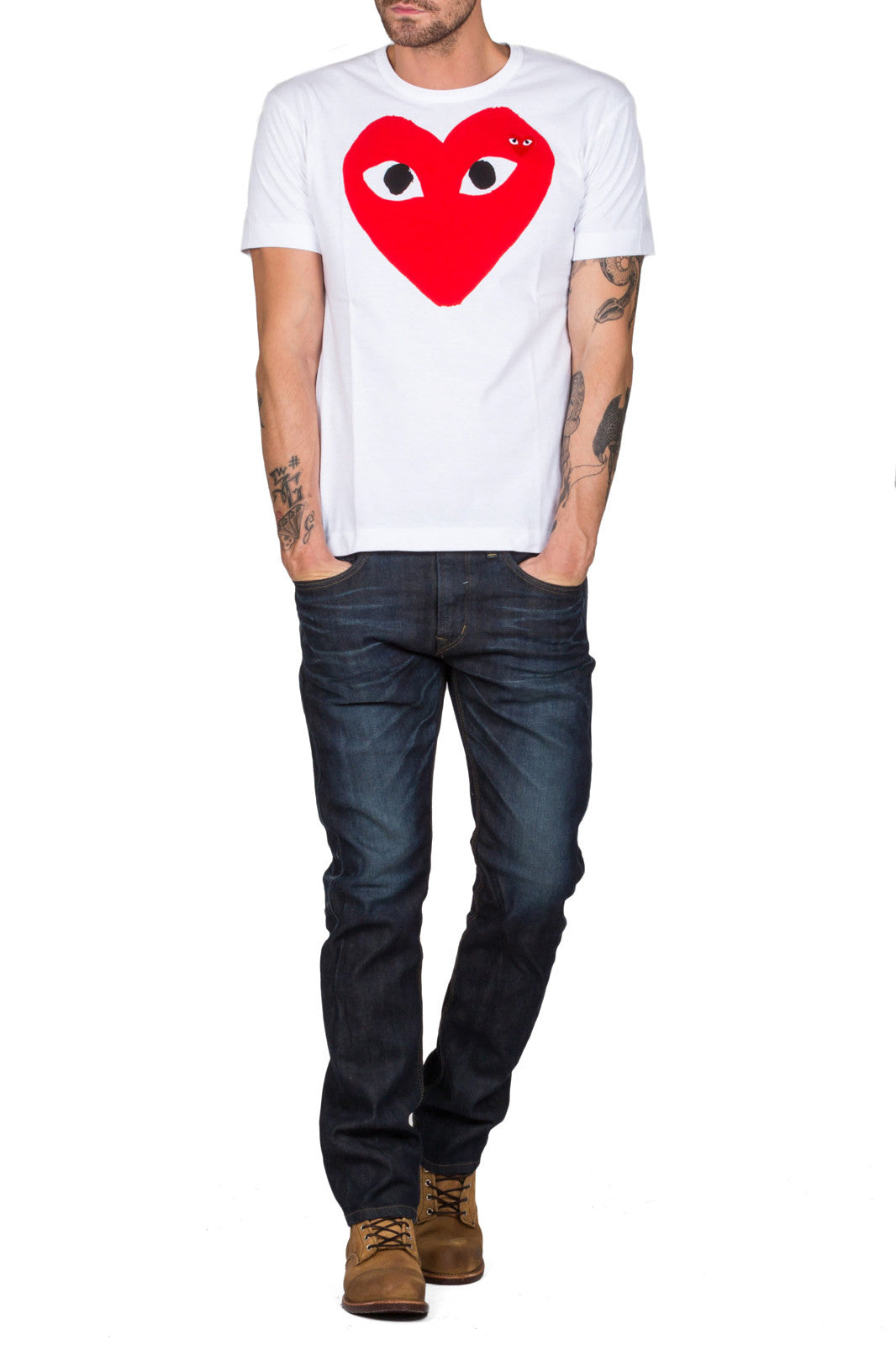 Play T-Shirt Red Heart