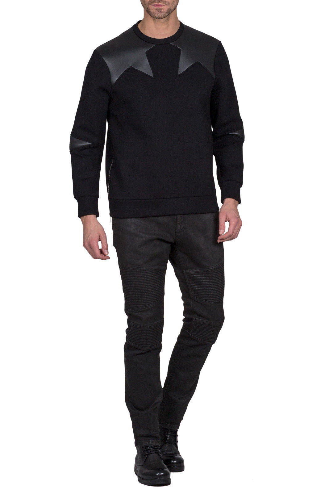 Abstract Insert Sweatshirt