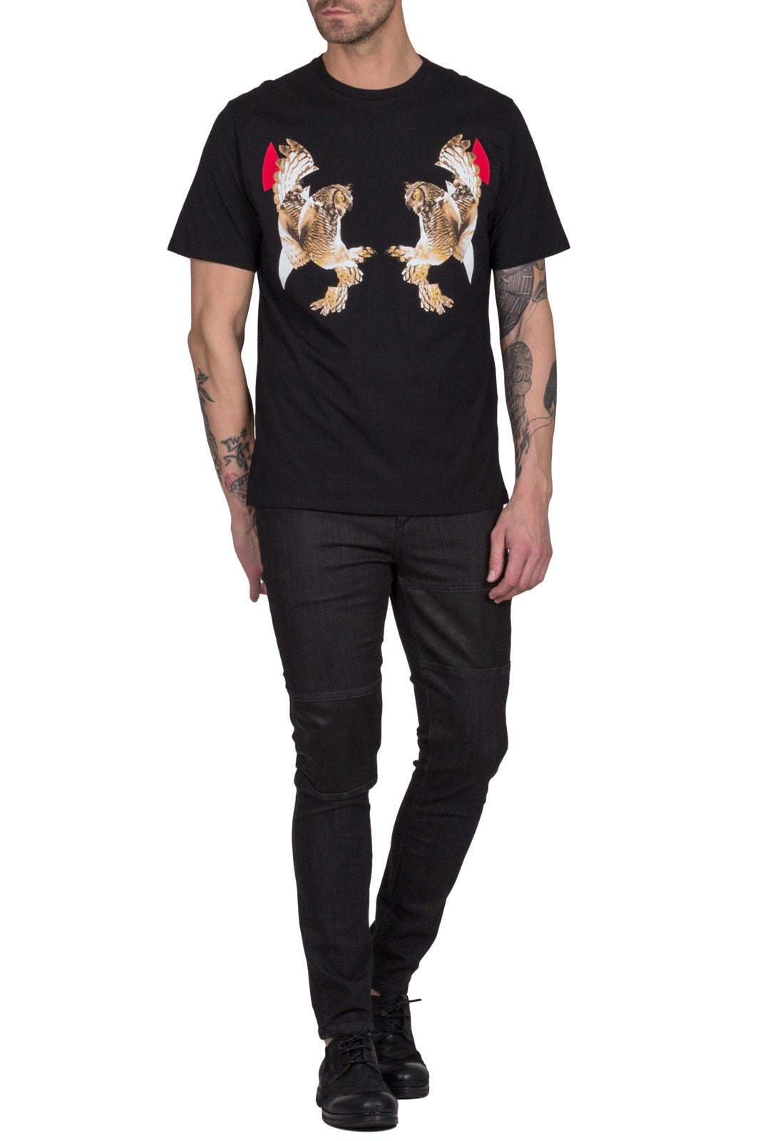 Mirrored Modernist Owl T-Shirt