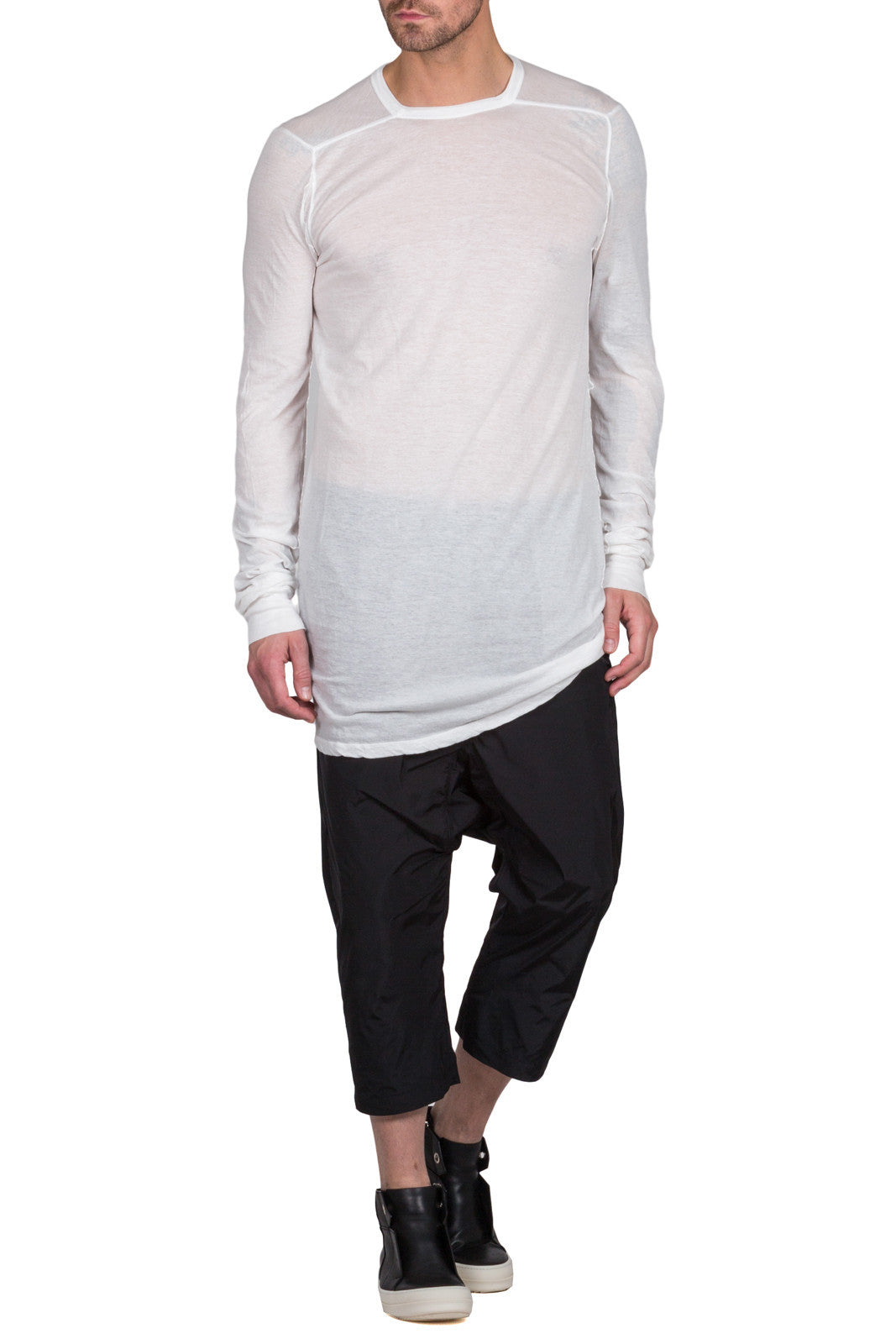 Drwastring Cropped Track Pants