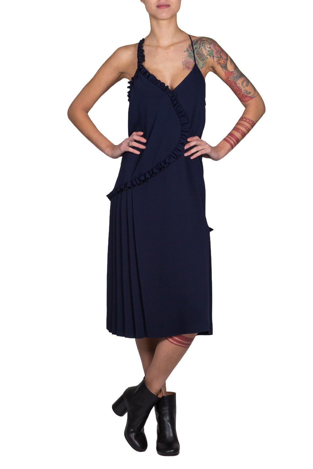 Ruffle Detail Dress